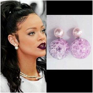 Gorgeous Stud Ball Back Earrings